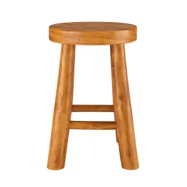 Zara home teak stool